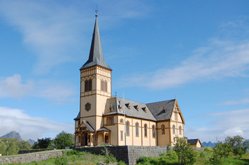 Fototapeta premium Svolvær city