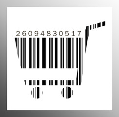 Barcode - Einkaufswagen