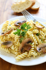 Mushroom Pasta
