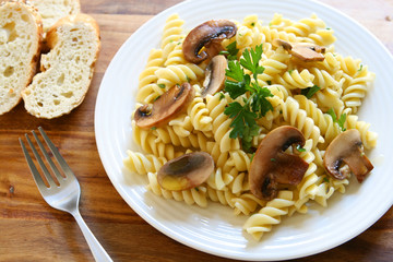 Mushroom Pasta