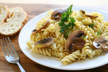Mushroom Pasta