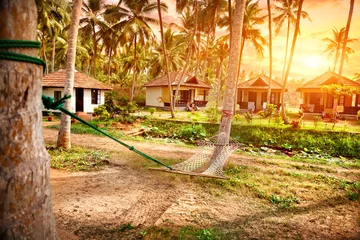 Deurstickers Tropical resort © pikoso.kz