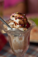 coffee mocha taste ice-cream