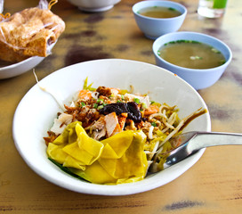 Noodle of Phuket and Soup.