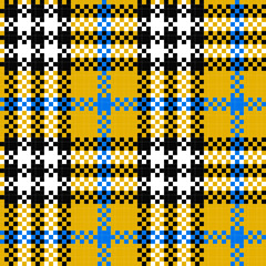 Seamless plaid pattern