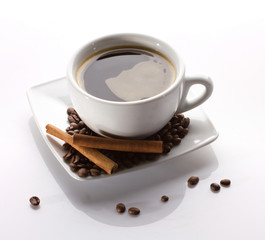 coffee and cinnamon