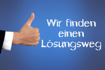 Wir finden einen Lösungsweg