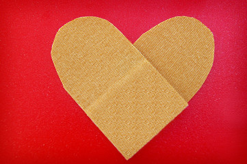 bandage heart