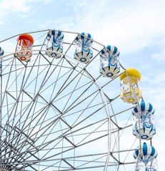 colored Ferris wheel