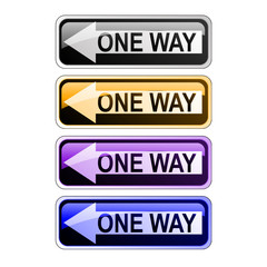 Panneaux one way