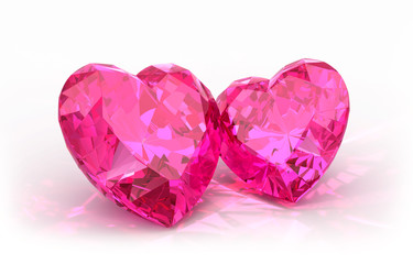 Diamond hearts