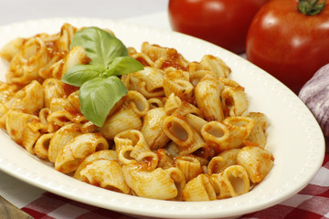 pâtes sauce tomate