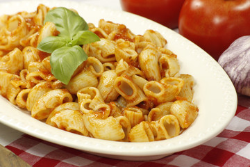 pâtes sauce tomate