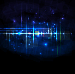 Abstract dark star backround editable vector illustration