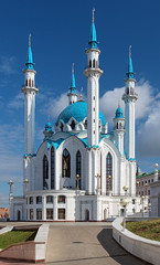 Fototapeta na wymiar Qolsharif Mosque in Kazan Kremlin, Russia