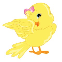 Yellow bird
