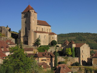 Village de Saint-Cirq-Lapopie ; Lot Quercy ; Midi-Pyrénnées