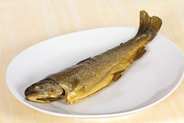 Geräucherte Forelle