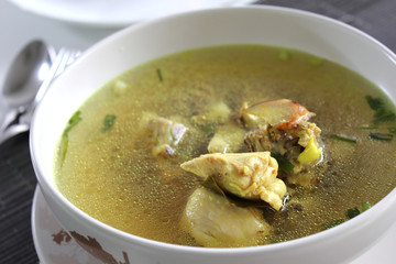 Chicken Clear soup