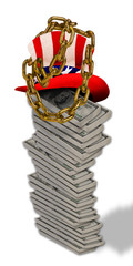American Cash Chained Up.