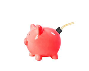 Piggy bank gas can