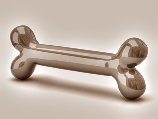 3d illustration of bone