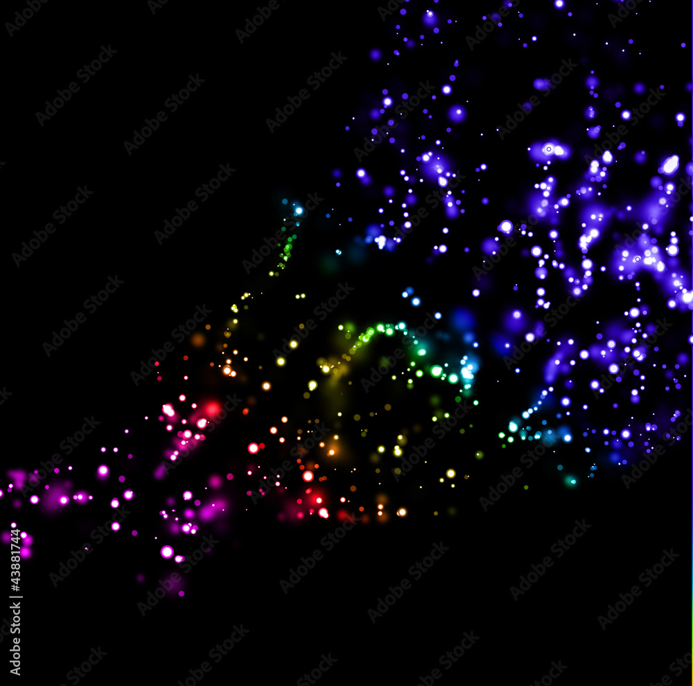 Poster abstract colorful background