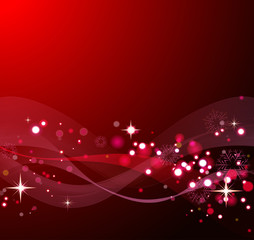 Red christmas background