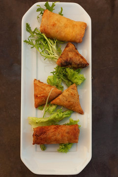 Arab snack selection