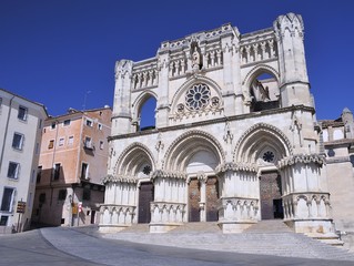 Fototapeta na wymiar Cuenca cathedral, Spain.