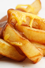 Chips, cheese and gravy