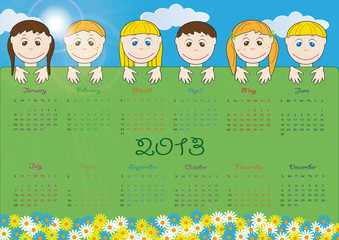 Calendar 2013 © justaa