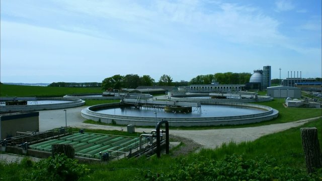 Sewage treatment plant - Kl&auml;rwerk