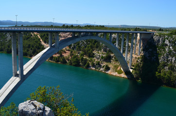 bridge near skradin