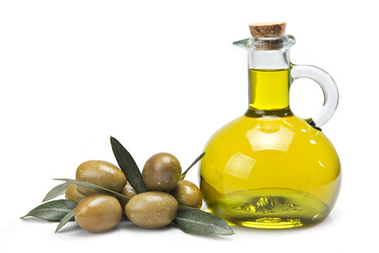 Aceite de oliva virgen extra de primera prensa en fr&iacute;o.