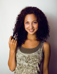 young smiling woman