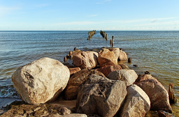 Fototapeta premium Breakwater.