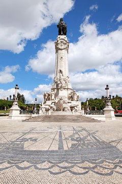 Marques de Pombal Denkmal, Lissabon, Portugal
