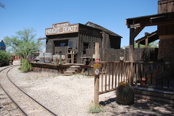 Wild West Film Set in Tucson, Arizona