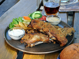 rib roast, food
