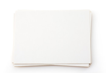 Stack of business cards