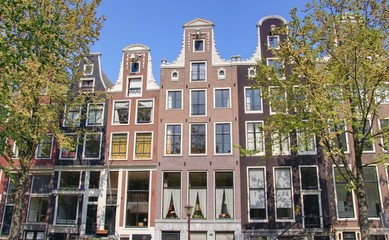 Naklejka premium maison d'amsterdam