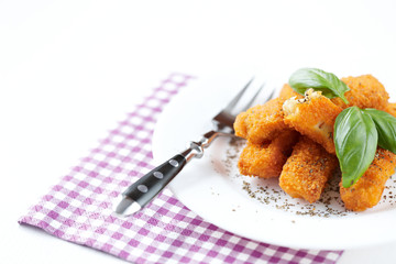 fried fish sticks