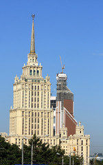 Obraz premium Ukraine Hotel building