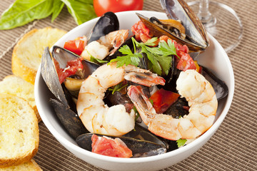 Homemade Italian Cioppino