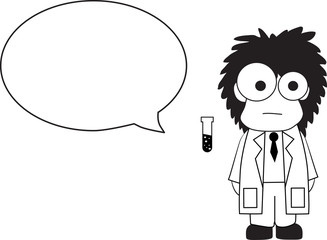 Scientist Cartoon
