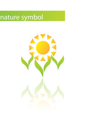 Abstract nature symbol such a logo