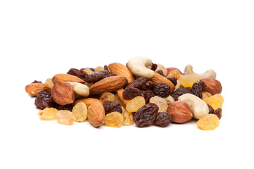 raisins and nuts