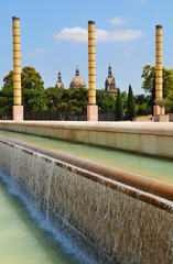 Fountain in Barcelona, Spain