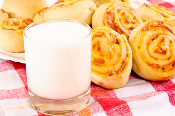 Yogurt and pastry